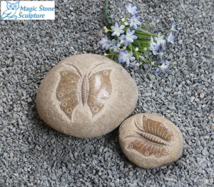 OEM/ODM China Holiday Gift Ideas -
 Natural stone carved butterfly figurines – Magic Stone