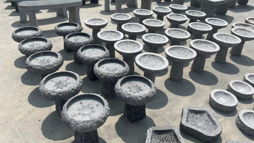 The top selling granite birdbaths from Magic Stone