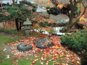 Japanese Stone Lantern Rankei Lantern Grey