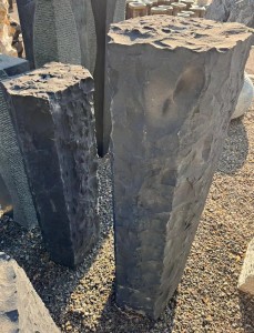 Chiseled Basalt Water Fountain