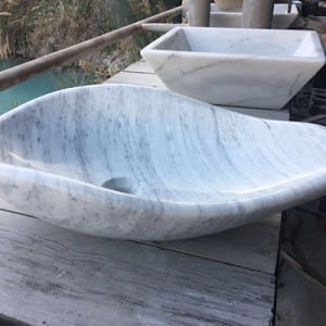 OEM/ODM Factory Waterfall Ornaments -
 Bathroom marble stone sink – Magic Stone